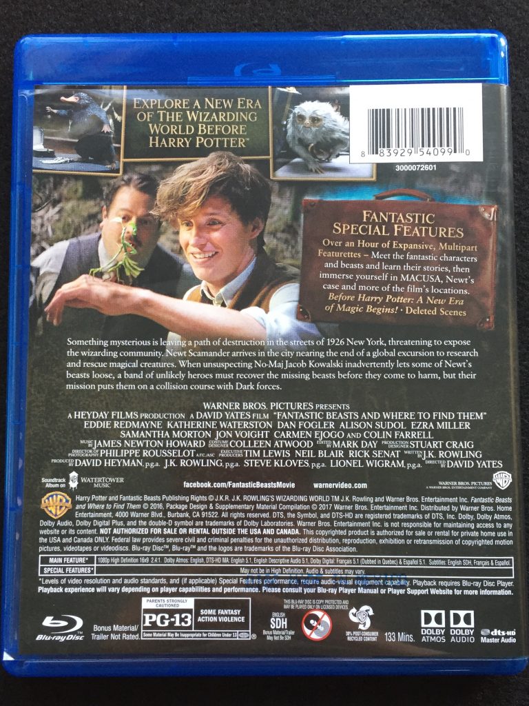 Psp Ipod Movies Fantastic Beasts And Where To Find Them (2016) 